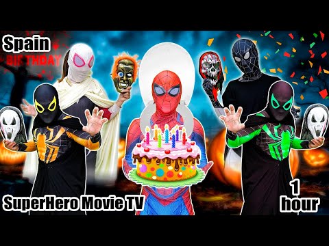 Spiderman se convierte en baño Skibidi y cumpleaños especial (divertido, acción, vida real)