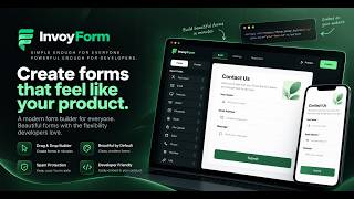 Full Meet InvoyForm | A free form builder with your own design | no backend needed Update