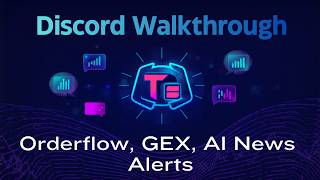 Discord Walk through | Trade Alerts: Orderflow, GEX, AI News #NQ #ES #GC