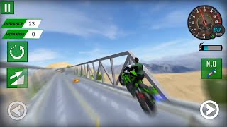EXTREME SUPERHERO BIKE RACE - Spider Man Ride - Spider man Epic Bike Race screenshot 4