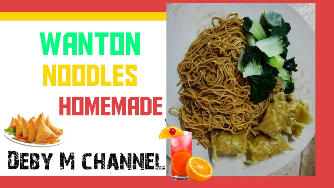 9 September 2021 /wanton noodles/ wantan mie homemade