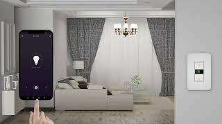 Tuya WiFi Smart Dimmer 3 Way Touch Switch US Standard Wall Light Swit