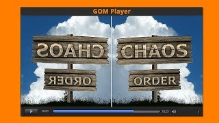 How to Flip Mirrored Videos with GOM Player screenshot 4