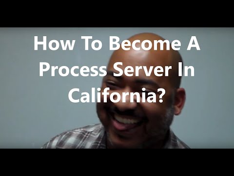 How to Become a Process Server in California | How Much Does A Process Server Make?