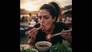 Ahtapot Yıyen Kadın