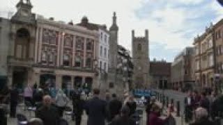 Vigil for victims of deadly attack in Reading