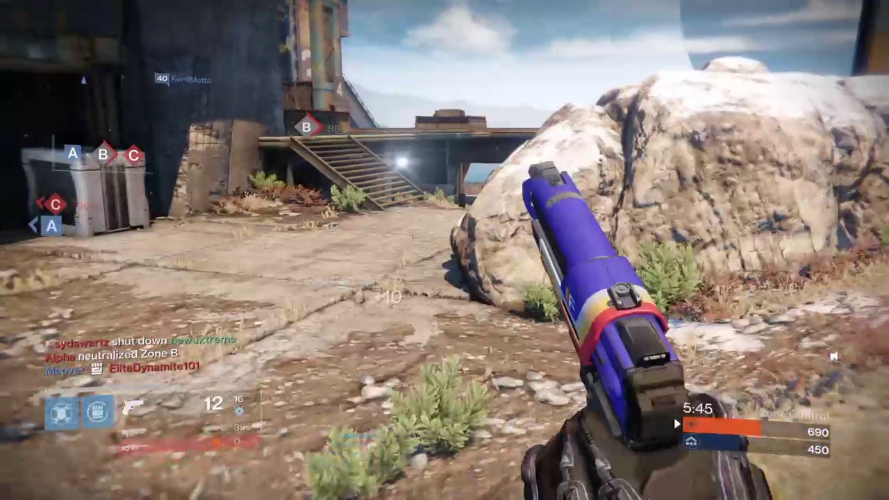 Destiny : Blind perdition + wormwood 28 kills 4 K\D