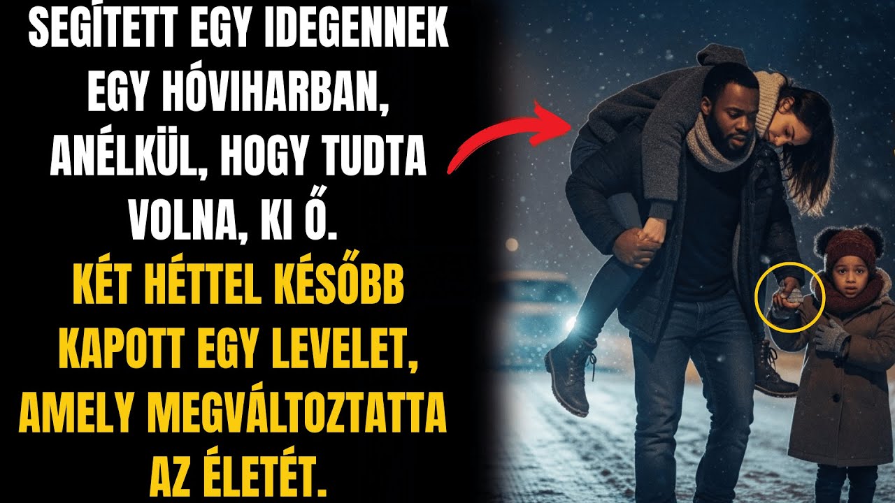 SEGÍTETT EGY IDEGENNEK HÓVIHARBAN, NEM TUDVA, HOGY MILLIÁRDOS, AKI MEGVÁLTOZTATJA ÉLETÉT...