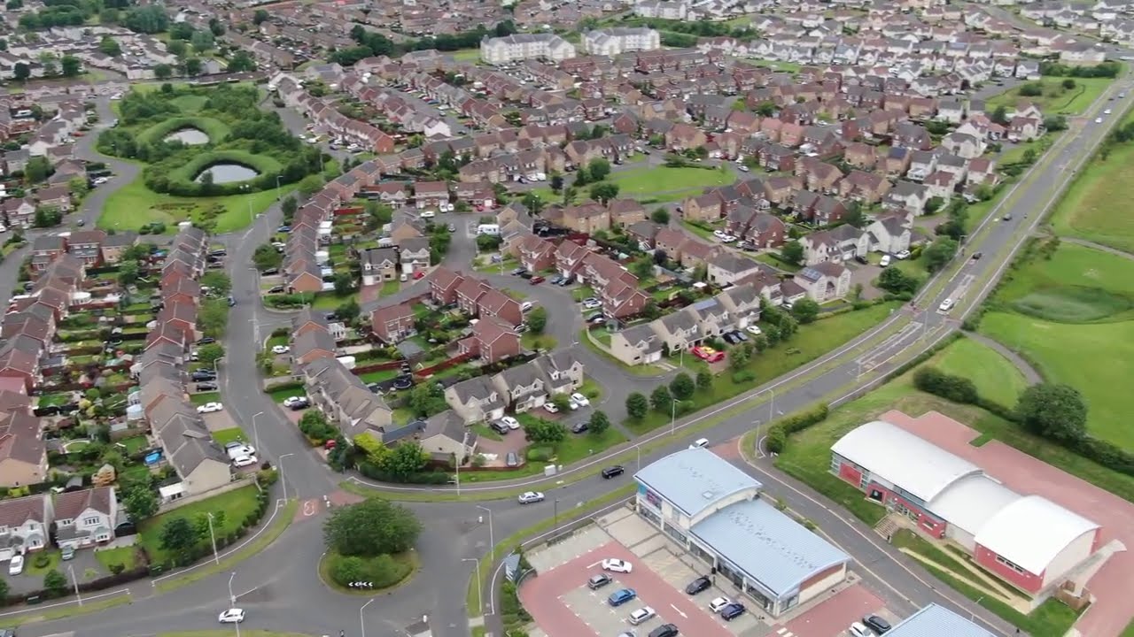 Duloch park, Dunfermline. DJI Mavic 2 Zoom