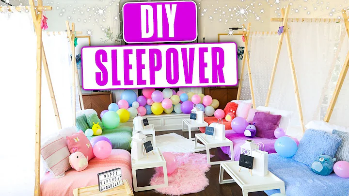 How to DIY a Sleepover!