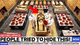 Archaeologists Opened King Solomon’s Tomb — The Discovery Shocked Everyone