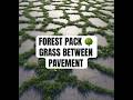 How to make grass between pavement in 3ds Max using only Forest Pack free #3dsmaxtutorial#forestpack