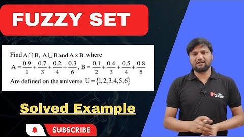 Fuzzy set operations|union| intersection|Cartesian product|discrete Mathematics