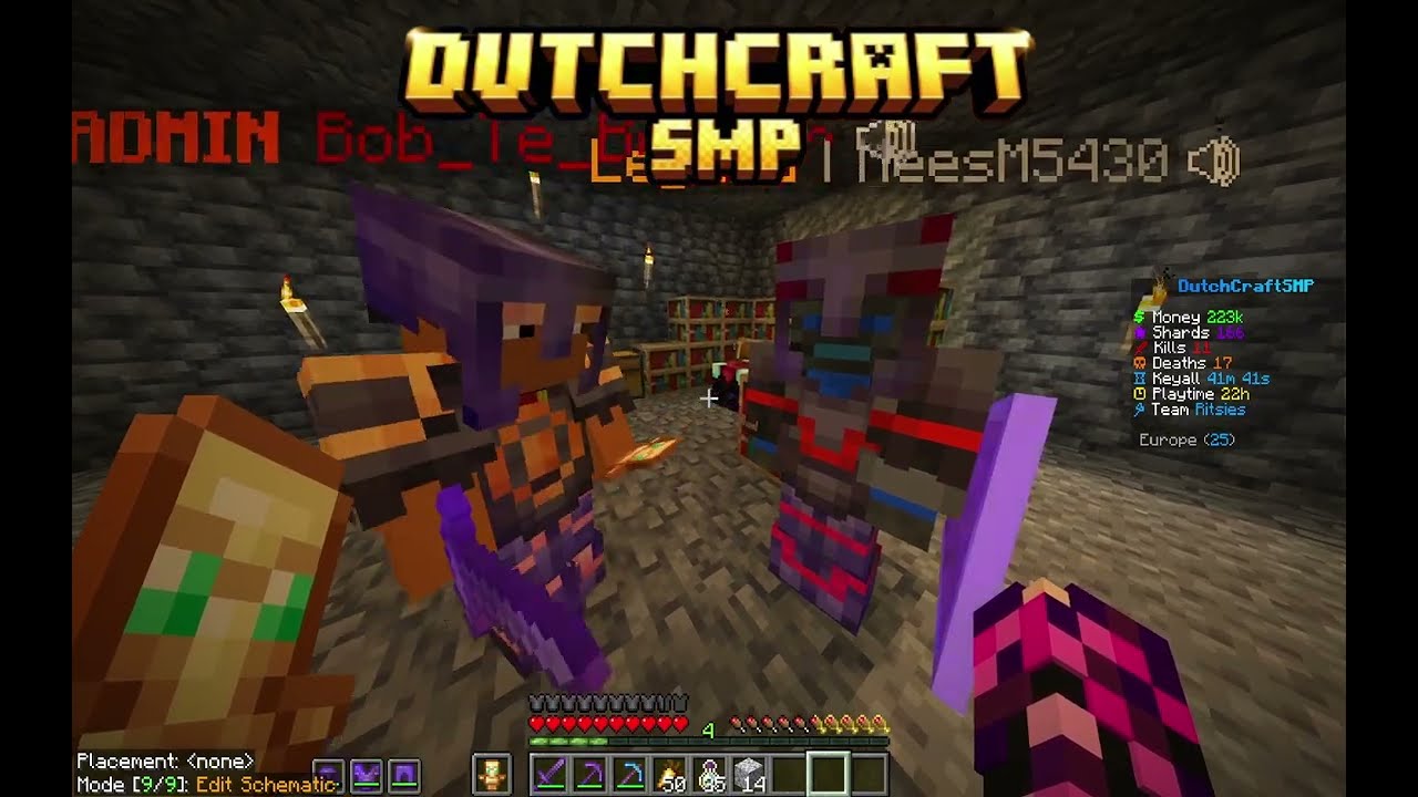 Mees Pranken in DutchcraftSMP 😂 #minecraft