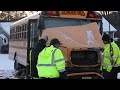 School bus crashes into N.J. home