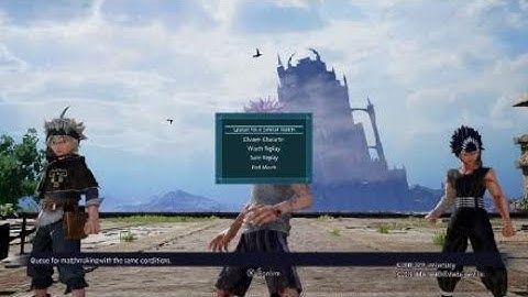 Grab spammer gets crapped on jumpforce ranked