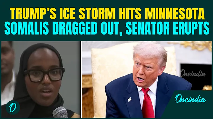 FULL VIDEO: Trump’s ICE Agents KICK OUT Somalis From Minnesota - ‘Muslim’ State Sen. SLAMS ICE Raids