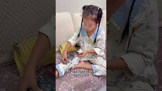My  daughter is a geniusShe always comes up with the most unexpected tricks #lifehacks #lifestyle