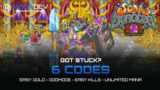 SODA DUNGEON 2 Cheats: Easy Gold, Godmode, Unlimited Mana, Easy Kills, ... | Trainer by MegaDev screenshot 2