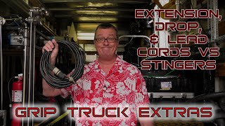 Power Cables- Extension, Lead, and Drop Cords VS Industry Stingers - Grip Truck Extras #17 by HDPros.net 1,318 views 2 years ago 9 minutes, 26 seconds