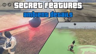 GTA 5 Online - Unavailable Settings: Ambient Details & Modes menubs (Secret Features)