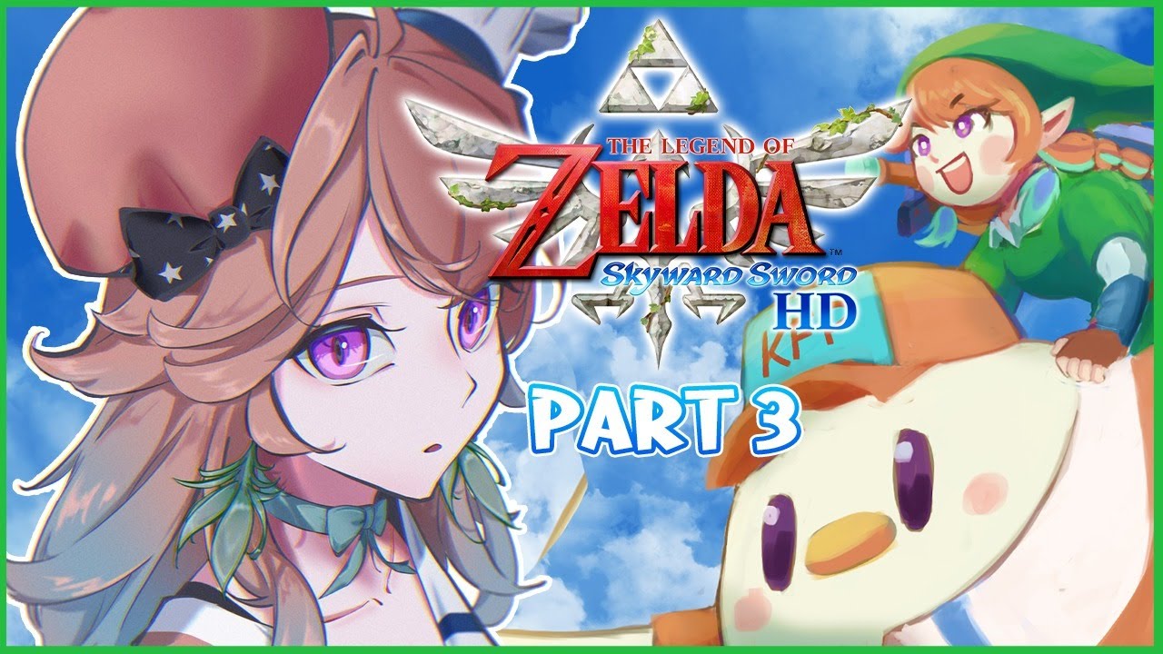 【TLOZ: SKYWARD SWORD】I believe Link can fly, I believe he can touch the sky #kfp #キアライブ