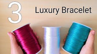 Download Mp3 3 super-luxurious bracelets, very easy and quick | macrame bracelet tutorial | Thread Art  Gudang lagu Download Mp3 3 super-luxurious bracelets, very easy and quick | macrame bracelet tutorial | Thread Art