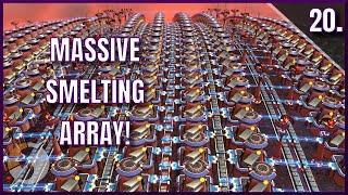BIGGEST steel array so far! - Dyson Sphere Program - E20