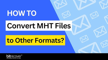 How to Convert MHT Files into Other Formats Effortlessly
