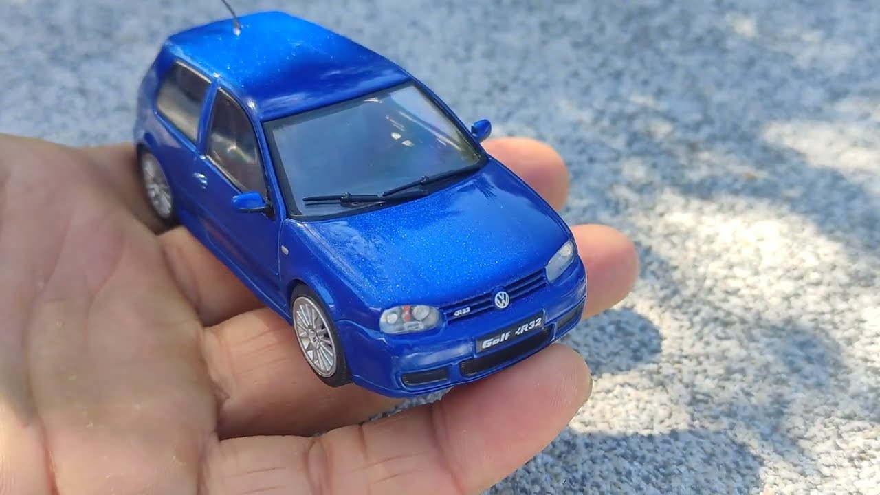 VW GOLF R32 METAL MODEL DIECAST 1:43 SOLIDO #DIECAST#model - YouTube