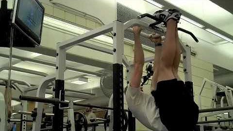 Self Made Exercise Index:  Hanging Toe Touches