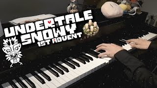 Undertale - Snowy Ost Piano Cover Advent Special 1 - With