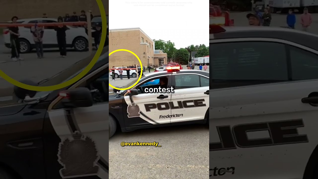 Cool Cop Surprises Everybody At A Car Meet 