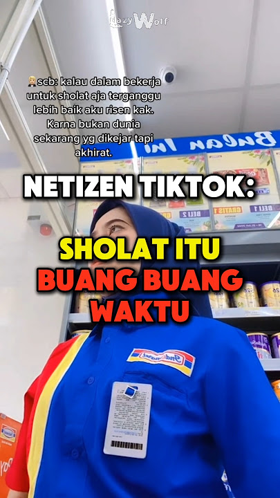 Sholat Dibilang Cuma Buang Buang Waktu? #shorts