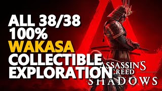 Wakasa 100% Exploration Assassins Creed Shadows