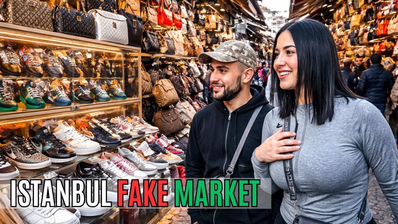 ISTANBUL TURKEY 2026 4K WALKING TOUR | Inside Istanbul Fake Market Near Grand Bazaar