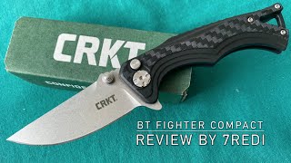 CRKT BT Fighter Compact Review - Great Fidget Friendly Entry Level Buttonlock !