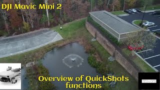 Mavic Mini 2 Overview Of Quickshots Features dji mavicmini2 4k