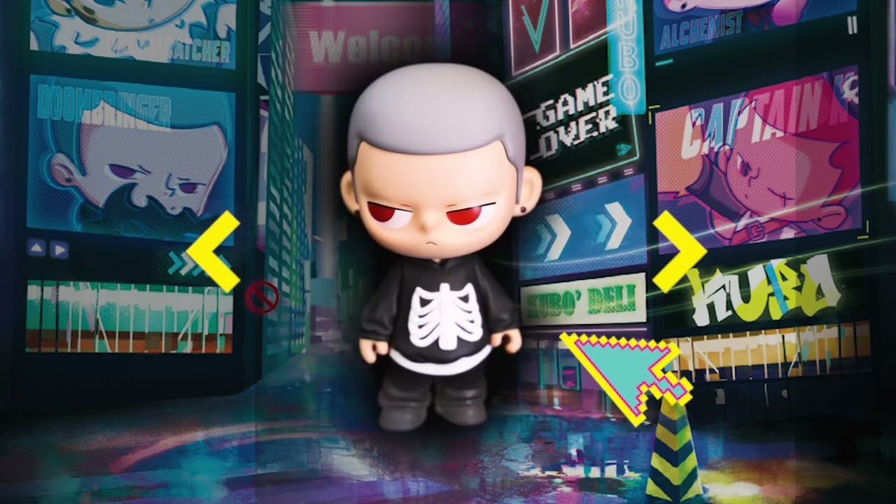 PTS2025北京限定】POPMART KUBO 黒冕フィギュア KUBO Black Crown