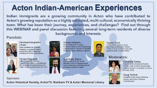 Acton Indian-American Experiences