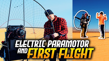 Electric Paramotor SP140 - Paragliding to Paramotor
