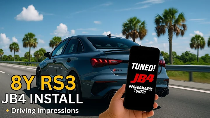 Audi 8Y RS3 JB4 Install + First Drive — Full Install & Review