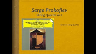 Prokofiev, String Quartet 2 - Video Score - Emerson Quartet