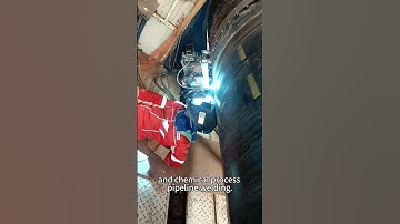 Automatic Welding Machine, an indispensable connection assistant for refining process pipelines.