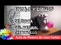 ENCAJE Y DIBUJO A CARBONCILLO DE UNA FIGURA DEL NATURAL 👨🏼‍🎨