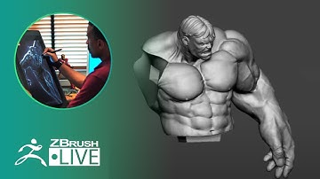 The Incredible Hulk Model for 3D Printing Preparations - Mike Thompson - Part 6
