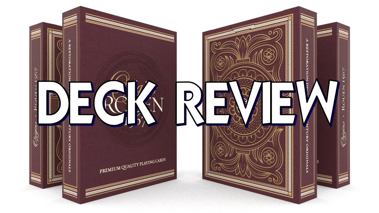 Deck Review - Rouen 1567 Playing Cards by Rick Davidson