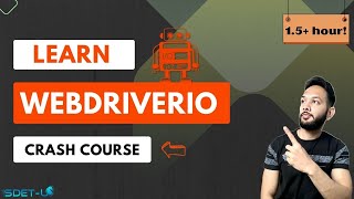 Celebrity WebdriverIO Tutorial | Full Crash Course | Latest Version Net Worth