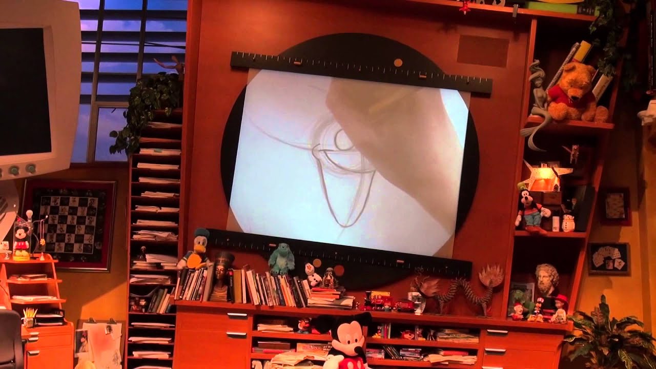 DCA, DIsney Animation Building: How to Draw Olaf Full Tutorial