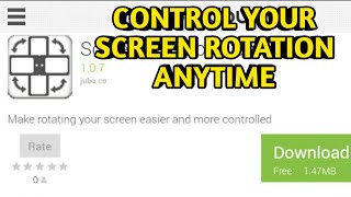 How to Control SCREEN ROTATION On Android/IOS screenshot 3